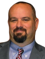 A photograph of John Christy, Sales Manager of Muskogee Technology